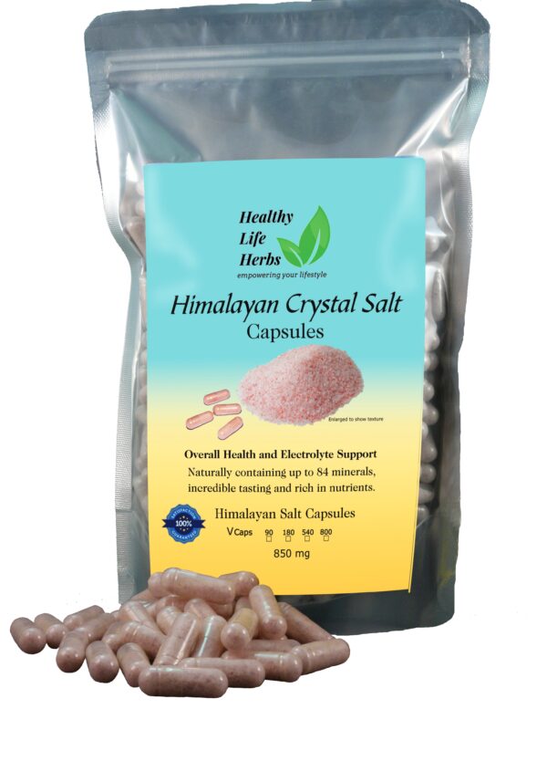Pink Himalayan Salt Capsules